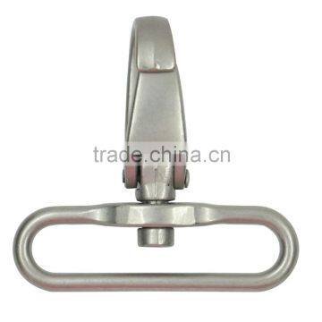 High quality best price eco-friendly 50mm 2" metal swivel snap hook for belt