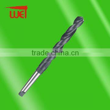 MT shank tungsten carbide taper shank twist drill bit