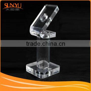 4.5" Clear Acrylic Phone Display stand with customized logo (SUNYU)