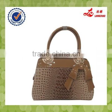 2015 China Newest Wholesale Exported Trendy Leather Handbag For Women Designer Handbag