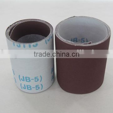 JB-5 cloth backed sanding belts coated abrasive aluminum oxide sanding belt