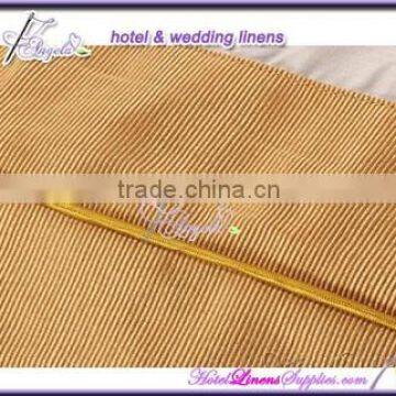 Hotel Bed Skirt With Pleats, Fitted Bed Skirt, Striped Bed Skirts, Light Coffee photo-2