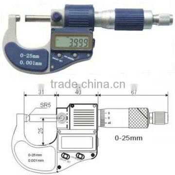 PT72 Tube Digital Micrometers ,Digimatic Micrometer