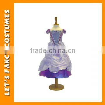 PGCC0088 Kids purple party wear girl dress