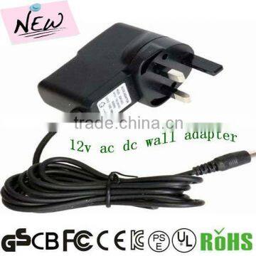 wall mounting ac adaptor 12v 1.2a