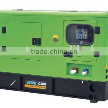 On Stock!!!Yanan water-cooled IP23 Cummins Soundproof Diesel Generating Set