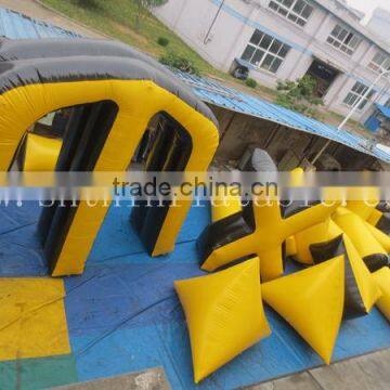 2015 Inflatable Bunker Walls Game/ Inflatable Air Bunker Paintball Arena Quality Choice