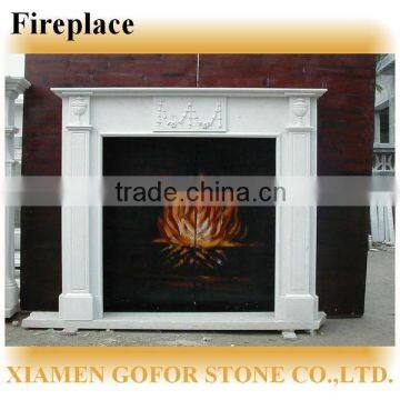 Hot sale indoor freestanding fireplace mantel