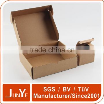 bulk strong cardboard shipping tab lock box custom size