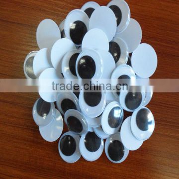 30mm Plastic Circle Moving Eyes ,Plastic Wiggly Eyes