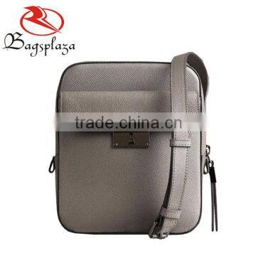 M4019 New products high quality PU grey men messenger bags 2016