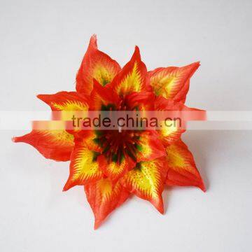 artificial christmas flower head for wreath decoration