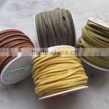 Jewelry making supplies-10 meters of color faux suede cord for jewelry DIY making and craft supplies-necklace cord bracelet cord