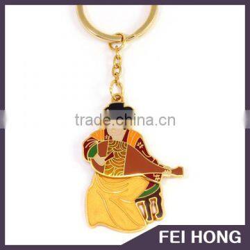 High Qulaity custom design Souvenir gift zinc alloy keychain