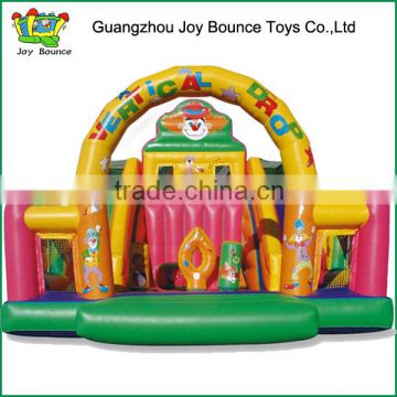 cartoon inflatable playground,inflatable funcitys games,high quality inflatable playground