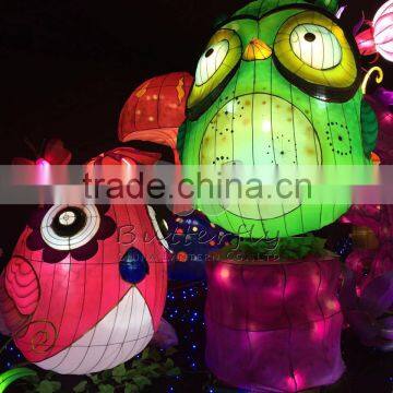 Colorful unique paper lantern Exhibition of lanterns from China lantern