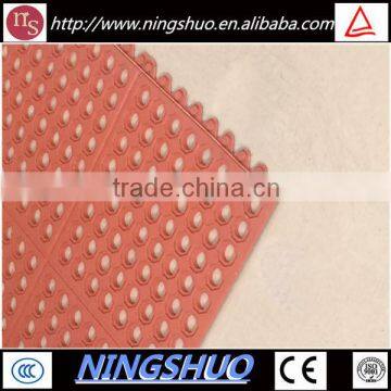 China supplier of anti slip workshop interlocking rubber matting