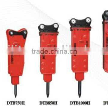 Beilite top open excavator attachment hydraulic rock drilling machine