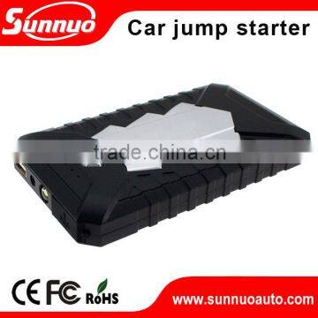 2016 Newly high quality portable jump starter free sample,mini multi-function car battery jump starter