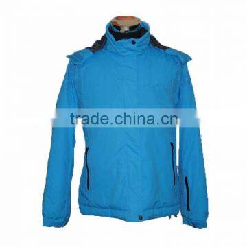 China polyester waterproof blue camping hiking womens european ski jackets