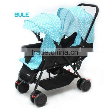 fashionable design baby twin stroller twin carriage C938S