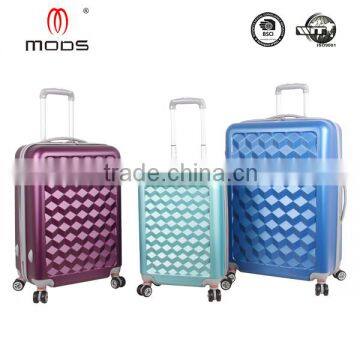 Cheap price 8 SPINNER WHEELS Hardside ABS TROLLEY LUGGAGE for promotion