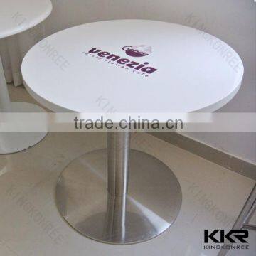 Customized Designs Solid Surface Restaurant Dining Table