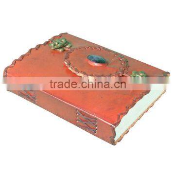 Side Stitching With Blue Stone Journals With Two C Lock Journal photo-2