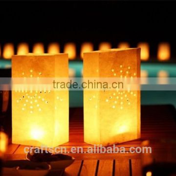 Decorative paper candle lantern bag home use