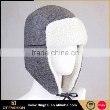 Custom Warm Winter Wholesale earflap trapper hat