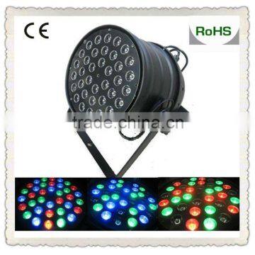 36pcs*3W black aluminium alloy led par can stage light