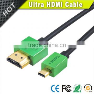 Ultra-Slim HDMI Cables 3D & 4K Rated with Ethernet - 3 Feet