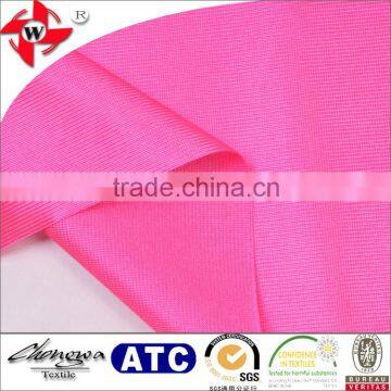 smooth non see-through tricot shiny fabric for deluxe bachelors gowns