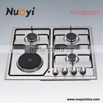 Good Quality Built in Glass ceramic cooktop gas stove With ceramic glass