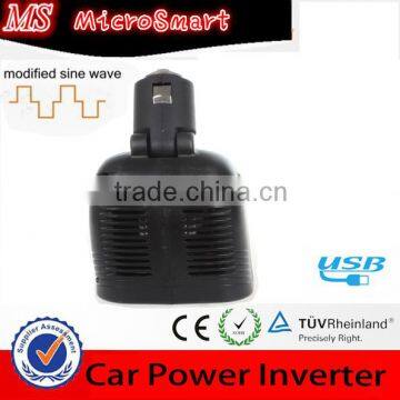 Factory Price DC12V 75w Car Power Interver With USB photo-2