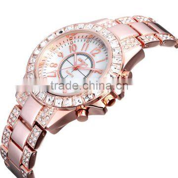 2016 luxury large wrist womens diamond watch timepieces