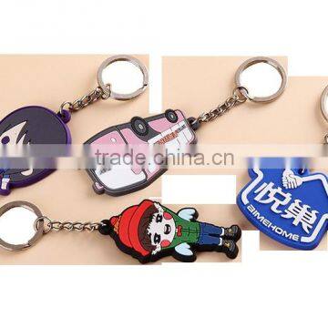 2016 Promotional Customized Car Shaped Keychain Soft Pvc Smart Car Keychain photo-5