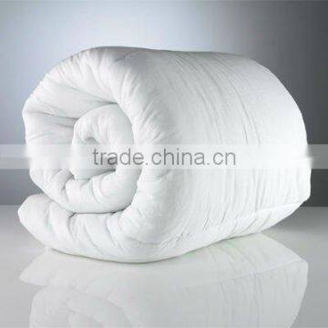 White plain quilted hotel duvet cover/hotel comforter