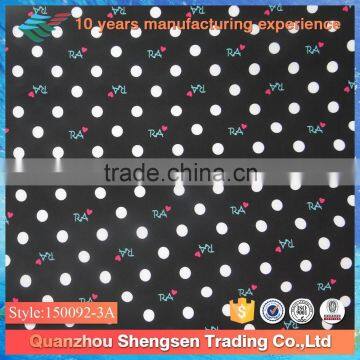 fashion dot printing kids bikini fabric