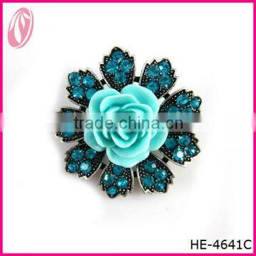 Artstar Hair Accessories /Fashion Chinese Plastic Flower Brooch