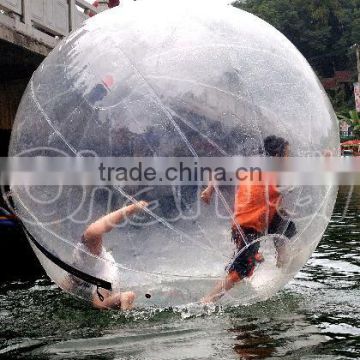 Hot selling commercial PVC/TPU small inflatable walking water ball toys inflatable water walking