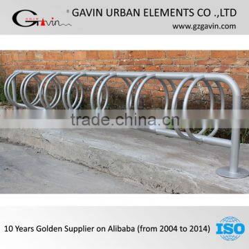 14 bike space hot dip galvanized metal bike rack steel bicycle parking rack bicycle stand