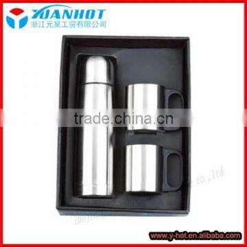 stainless steel vacuum flask gift set