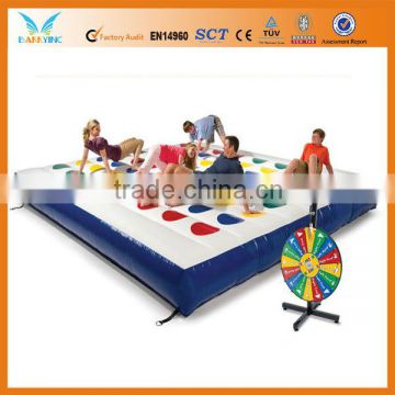 Manufacturer of inflatable twister game in factory price