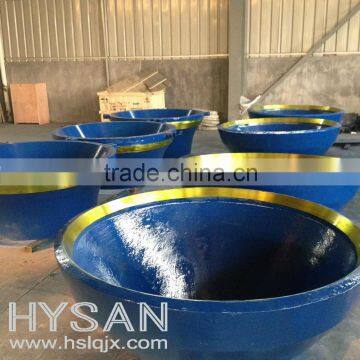 HighMn13CrMo/Mn18CrMo Mantle Cone Crusher Parts Wear Resistant Parts