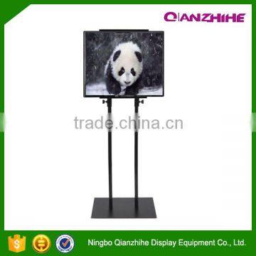 185cm adjustable height iron poster holder advertising rack