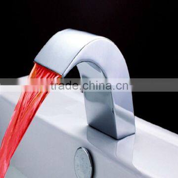 faucets, mixers & taps color changing led waterfall faucet