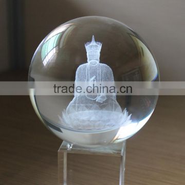 Personalized costom crystal ball gift for hot sale