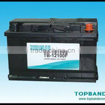 lithium Auto starter battery pack 12V100Ah TB-12100F