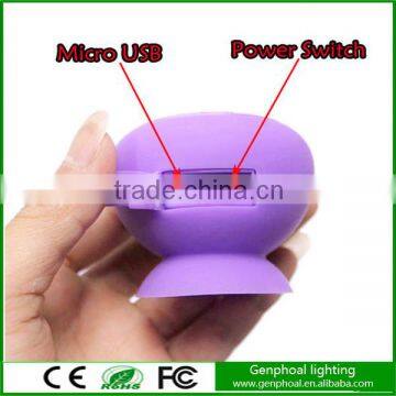 Portable silicone bluetooth speaker wireless mini bluetooth speaker